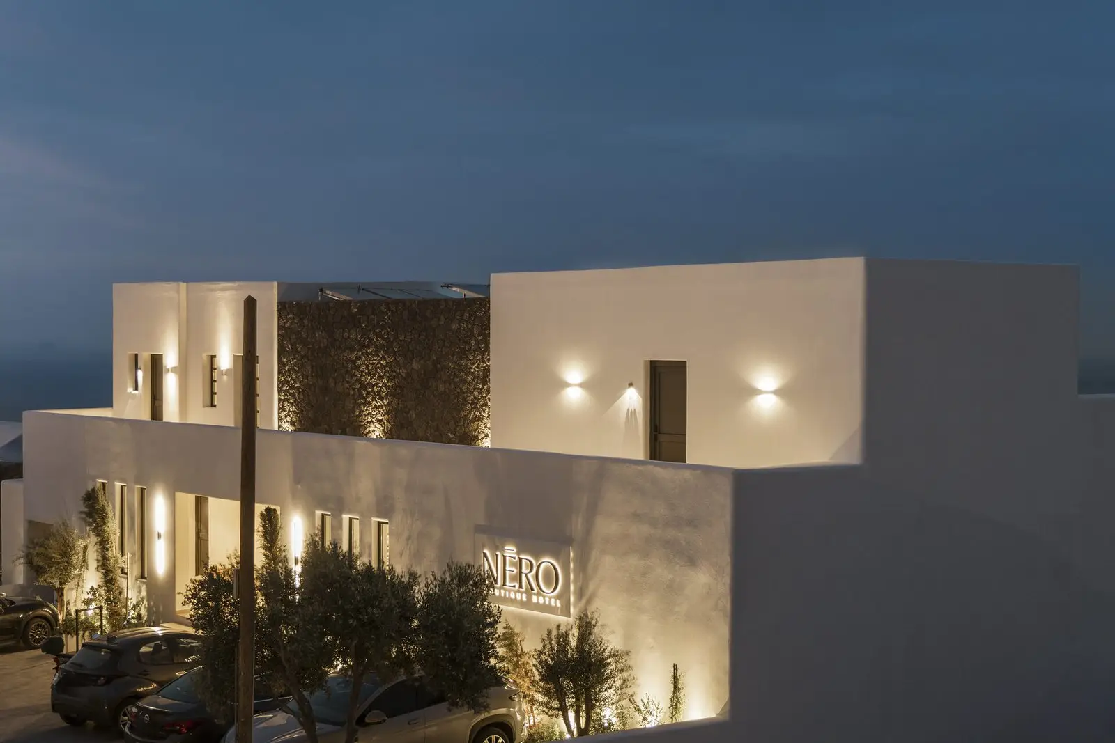 Nēro Boutique Hotel pool, Santorini